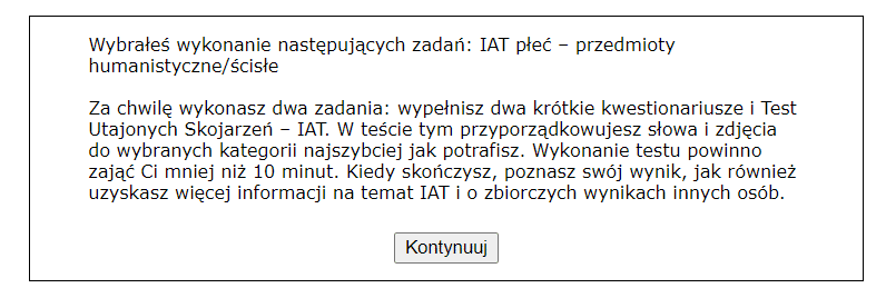 Test utajonych skojarzeń