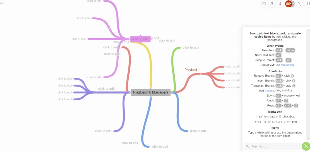 coggle mind map